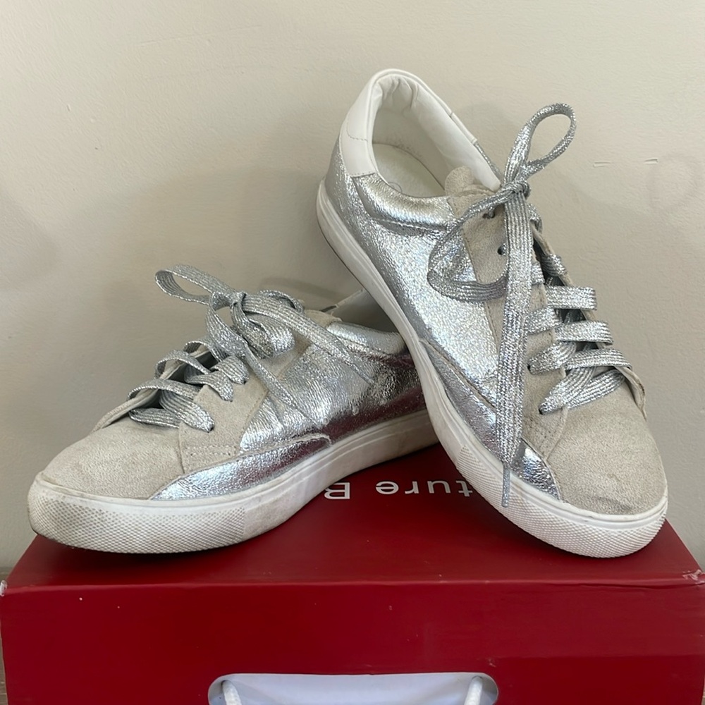 Serenity Silver Star Sneakers